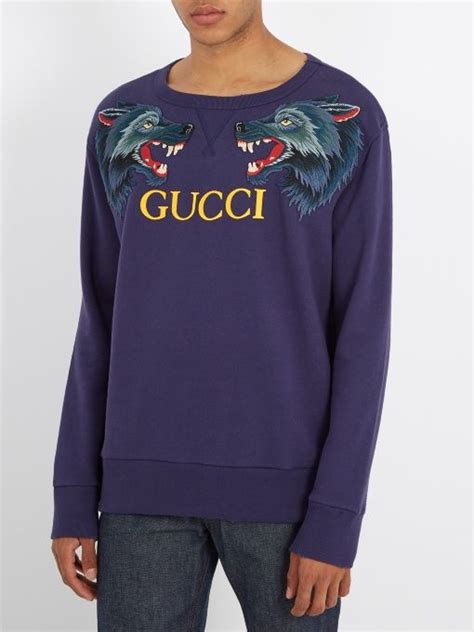 gucci wolfs sweater|gucci sweater vintage.